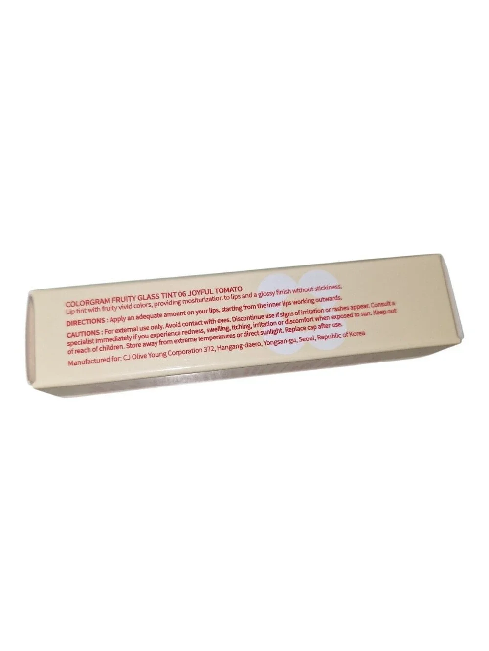 Colorgram Lip Tint in Red-Orange Shade